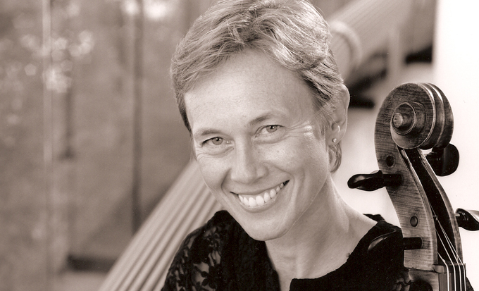 Cellist Michelle Djokic.