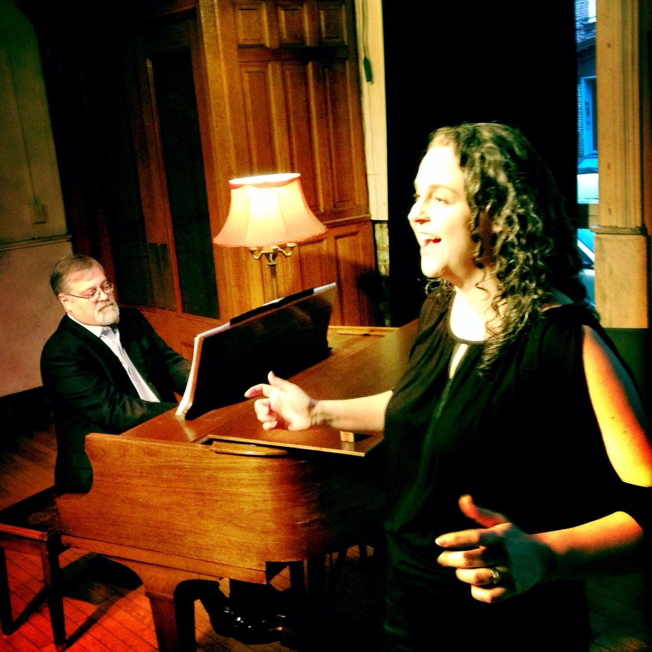 Hagen and Lyons in recital.