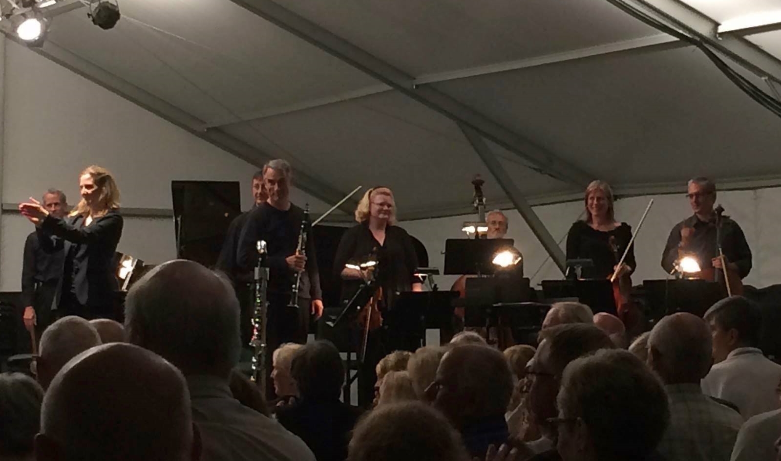 The Tramp Band — with Peter Marshall, Erin Freeman, John Meisner, Thomas Josenhans, Jana Vander Schaaf Ross, Bleda Elibal, Ann Marie Hudson Brink and Wesley Baldwin.