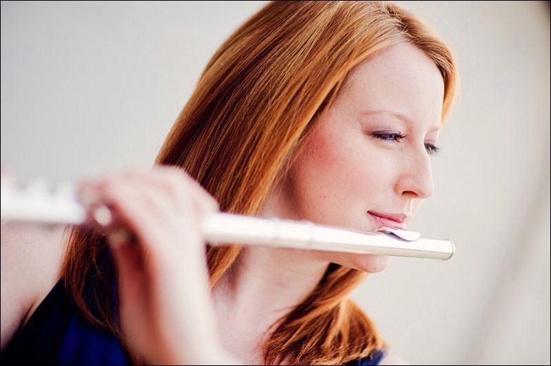 Flautist Lindsey Goodman