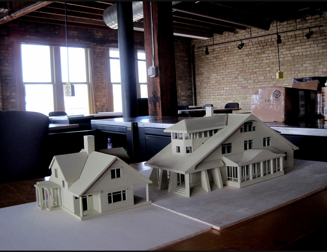 Model of a home in Agincourt.