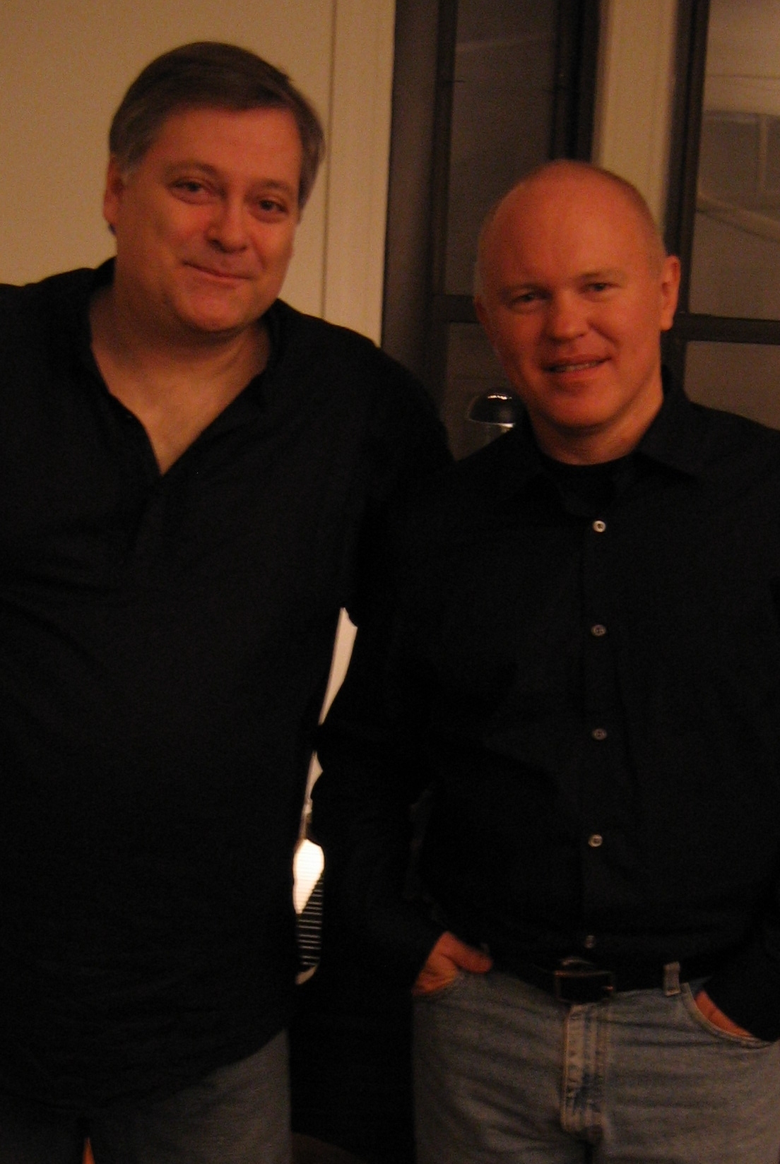 Daron Hagen and Michael Torke. New York City, fall, 2009. (Photo: Gilda Lyons)