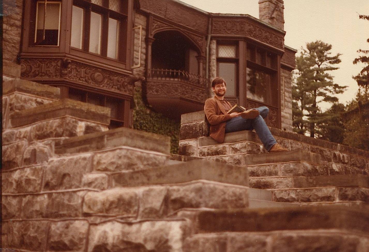 Daron Hagen at Yaddo. Summer, 1984. (Photo Credit: Hortense Calisher)