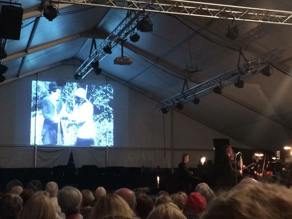 The 2015 Wintergreen world premiere of Daron's complete score to the Chaplin classic film The Tramp .