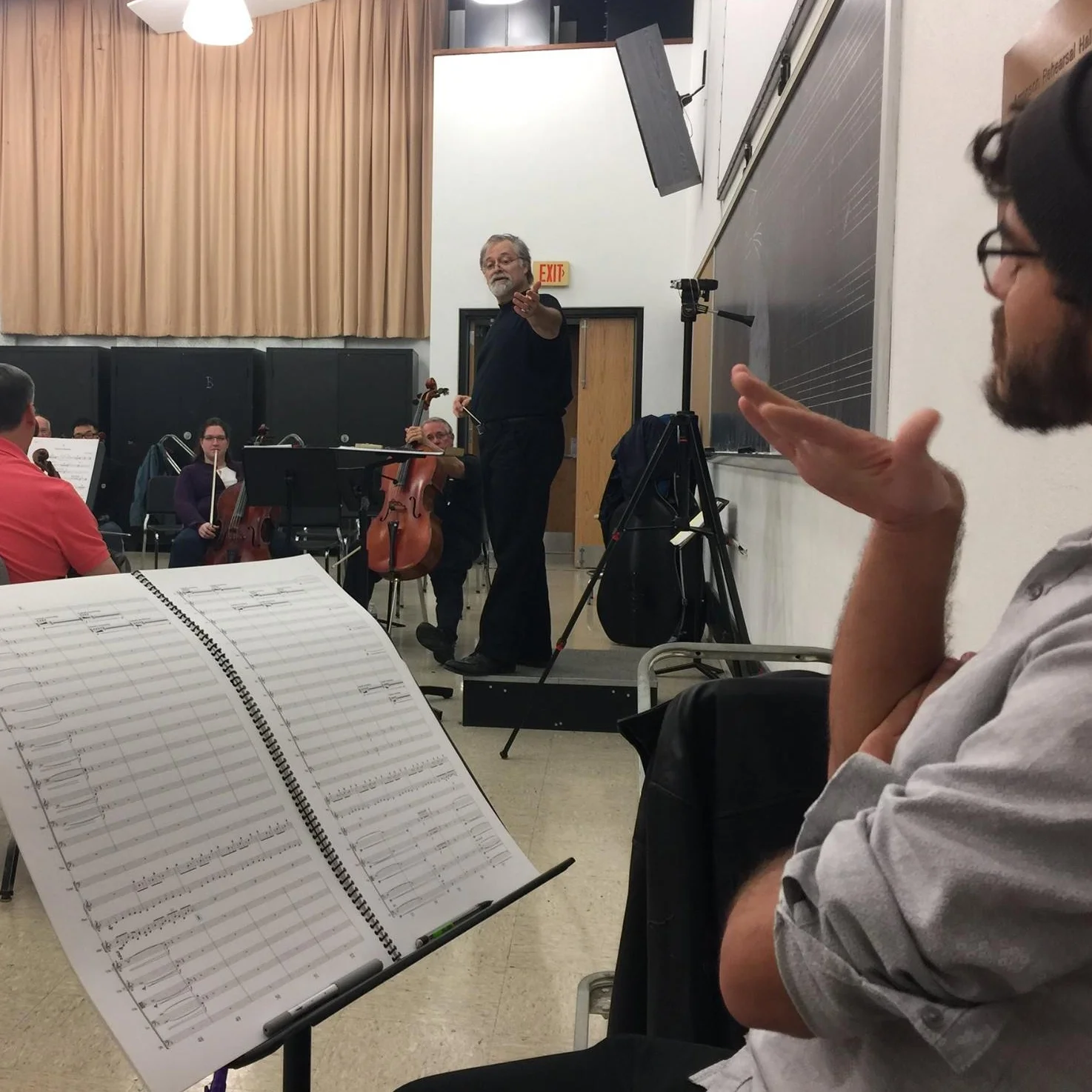 Recording Student Works