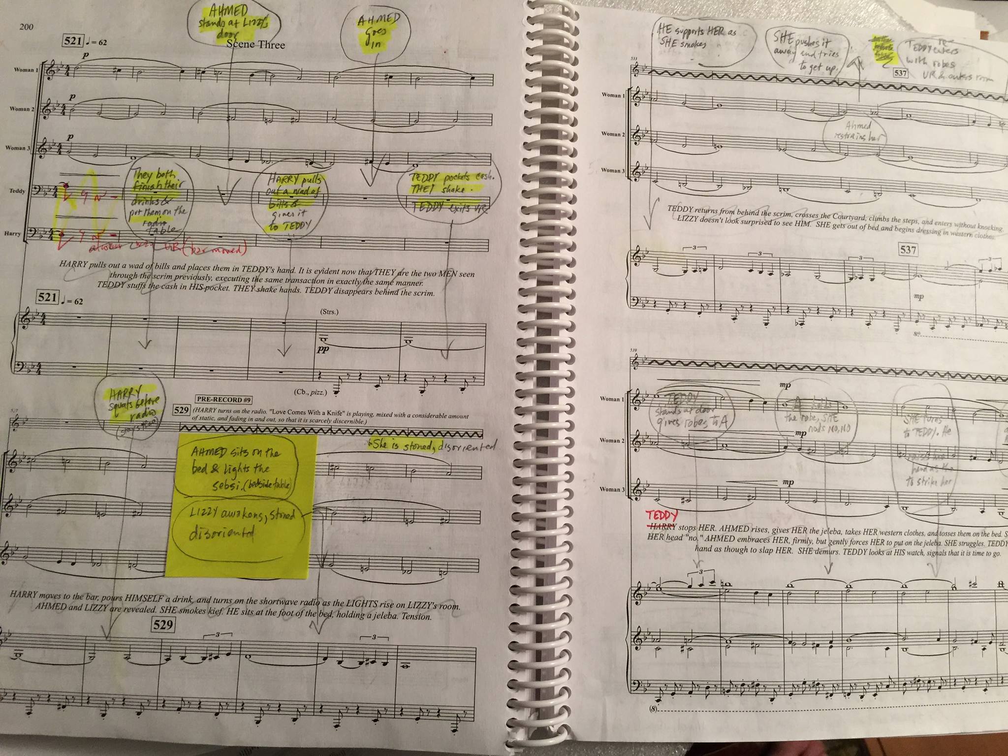 You're perfect, now change: the score to one of my operas.