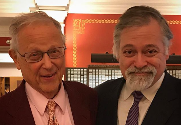Tenor Paul Sperry and Daron Hagen, 2017. (Photo credit: Neil Erickson)