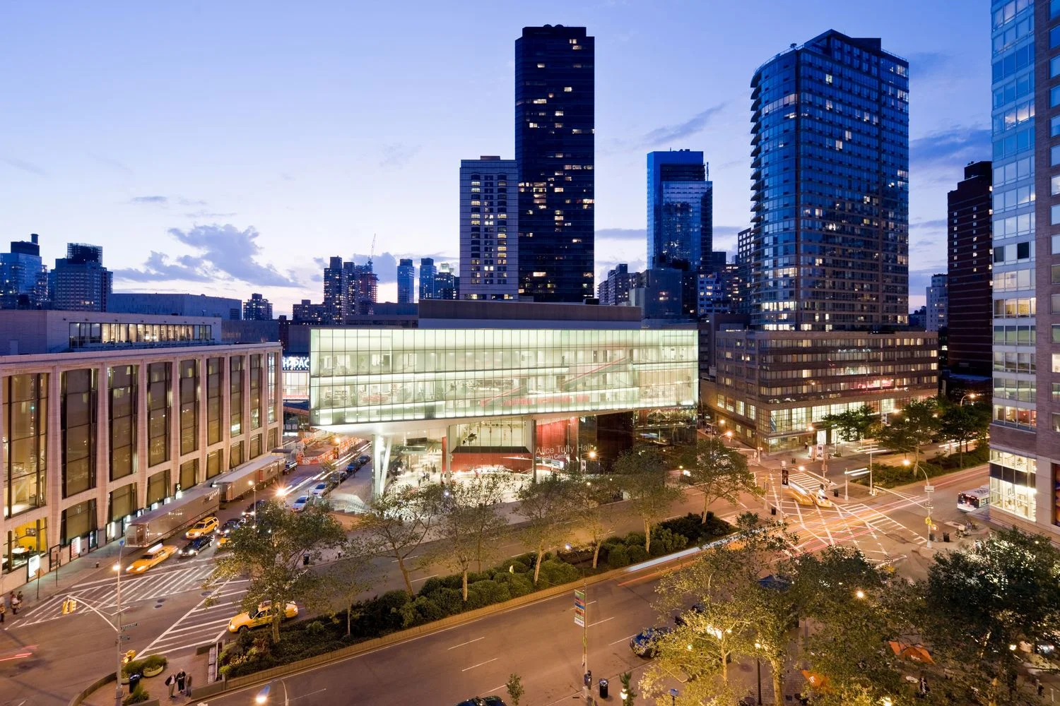 The Juilliard School in New York City.