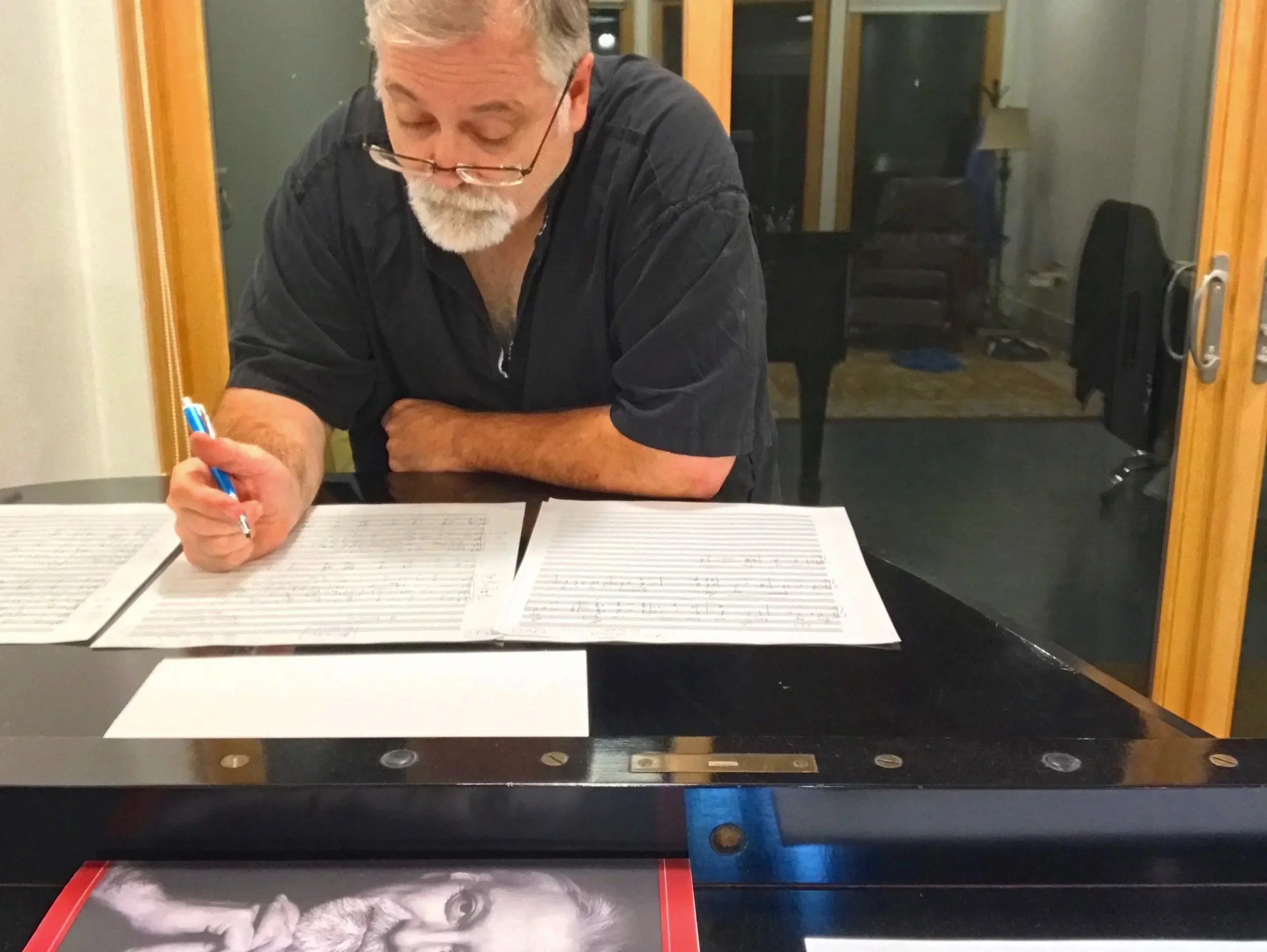 Composing at Yaddo, 2019