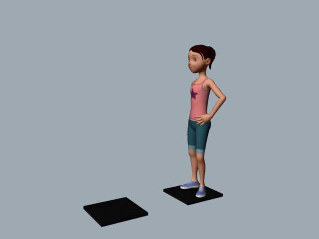 Character jumping