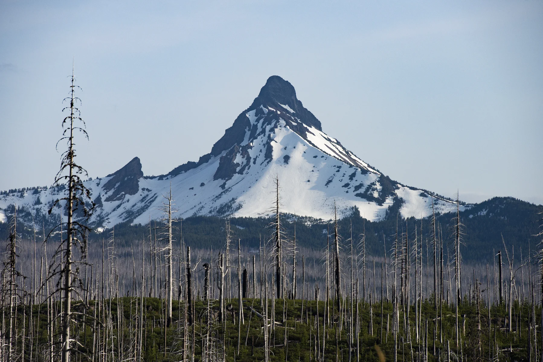 The light was constantly changing wherever I went. This is Mt. Washington&nbsp;