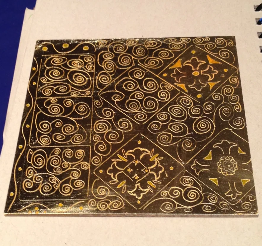Panel after Klimt, 2013
