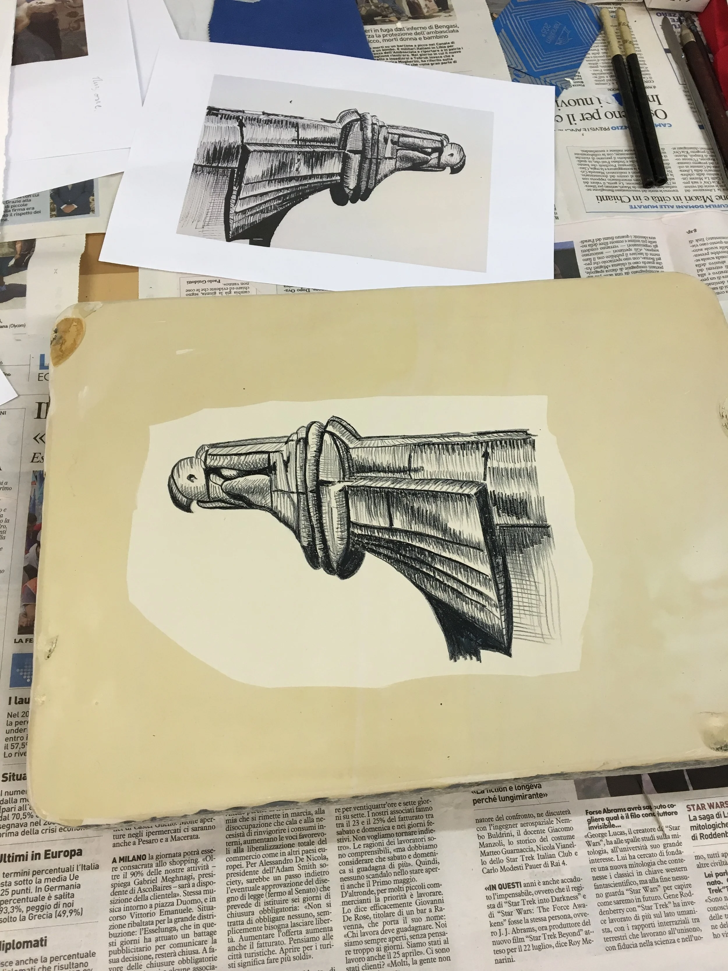 Chrysler Gargoyle on stone.JPG