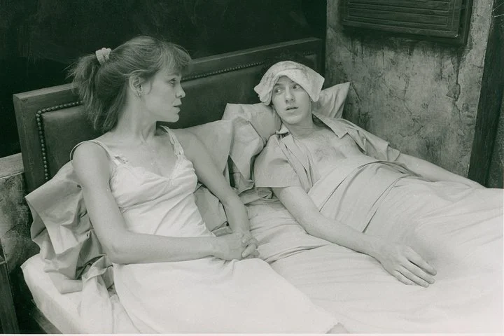 With Suzanna Hay in Hal Corley's FINDING DONIS ANNE at Syracuse Stage.