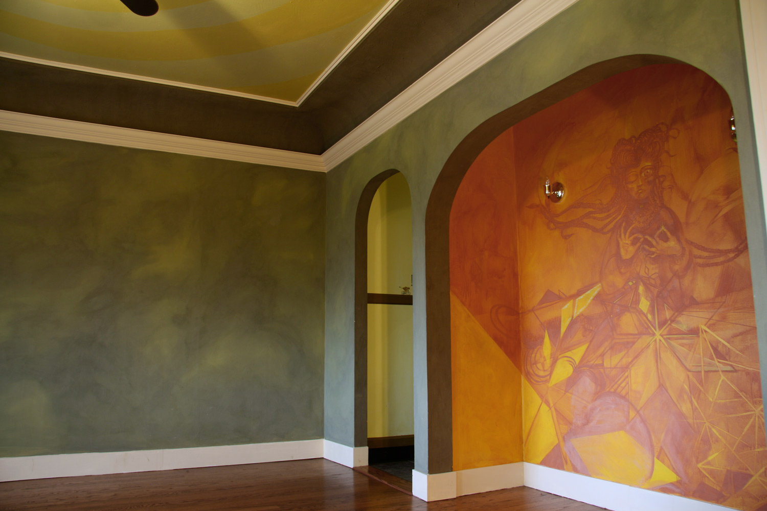 Green Forest Dining Room