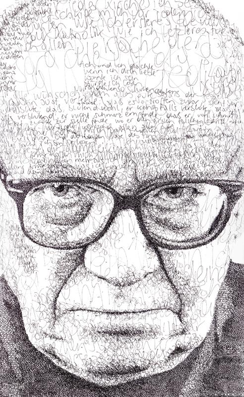 Anatol Knotek, Porträt von Jandl
