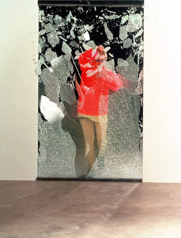 (e.) Twin Gabriel. Excerpt from 21st Century Überfrau #1 / Version 2 , 2000