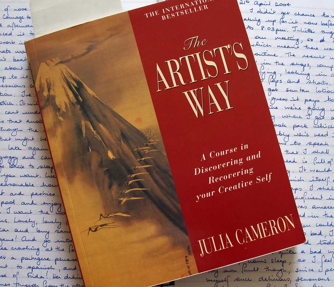 book club - It's more a 12-week group for creatives than a book club but I recently joined a few lovely people while we read and learn new techniques from The Artist's Way . If you're not familiar with the book, it's sort of a self-help book for creatives where you learn various exercises to build your creative skills, unblock, and boost your confidence. I'll report back in a few weeks!