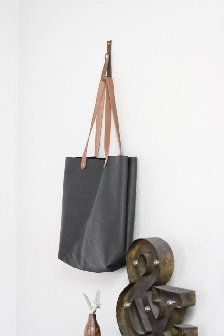 Large Leather Wall Strap