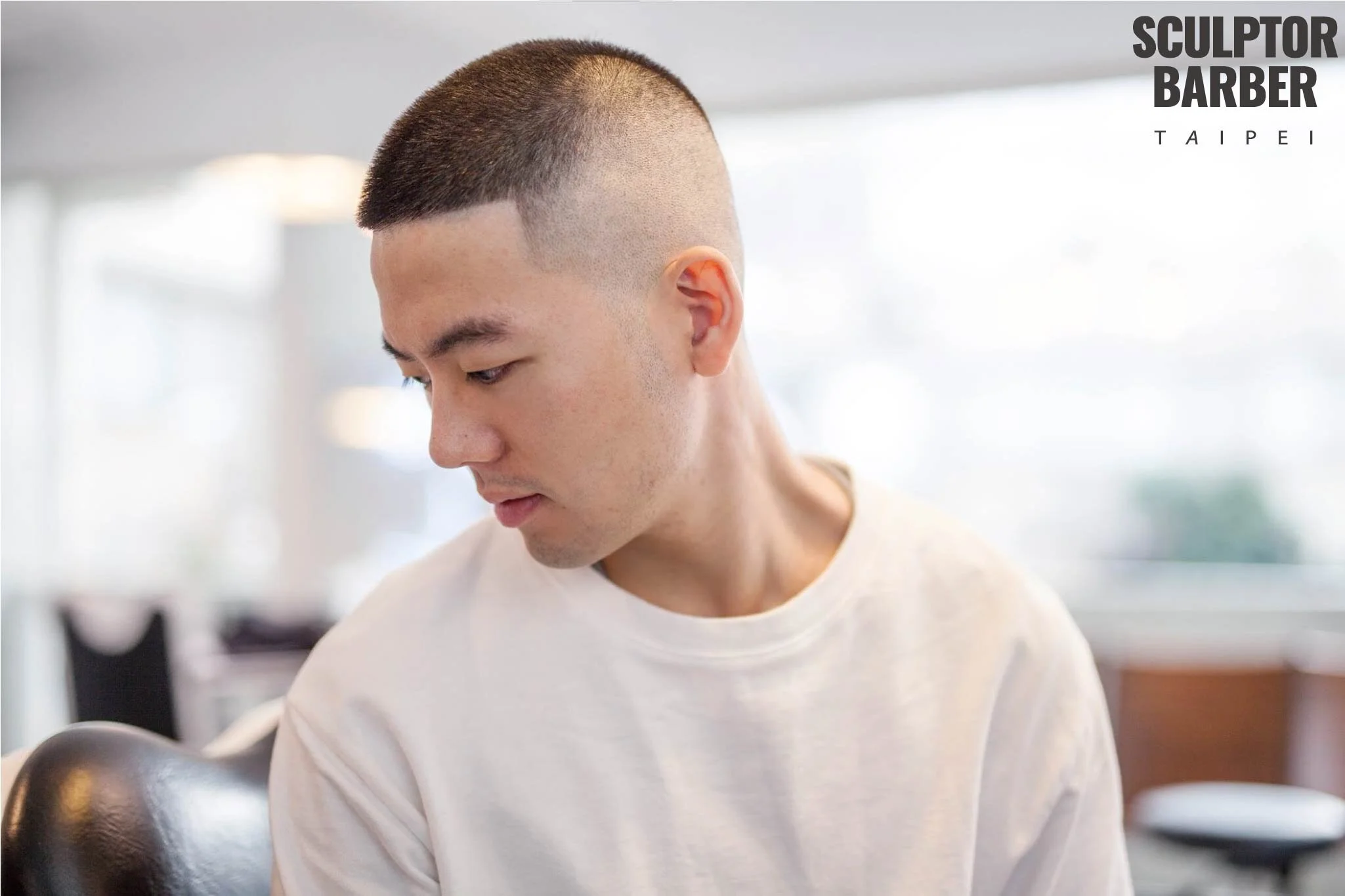 寸頭 是檢驗顏值的唯一標準 真的別怕 這顆剪下去讓你man 味爆表 Sculptor Barber