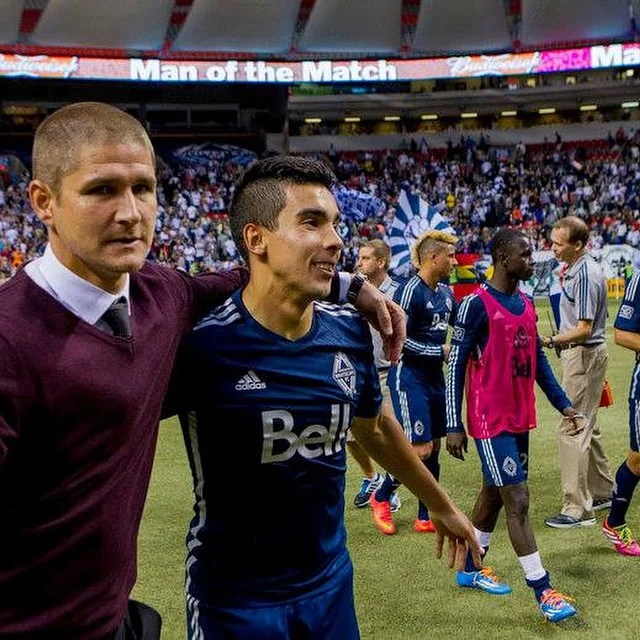 Photo by Bob Frid of the Vancouver Whitecaps