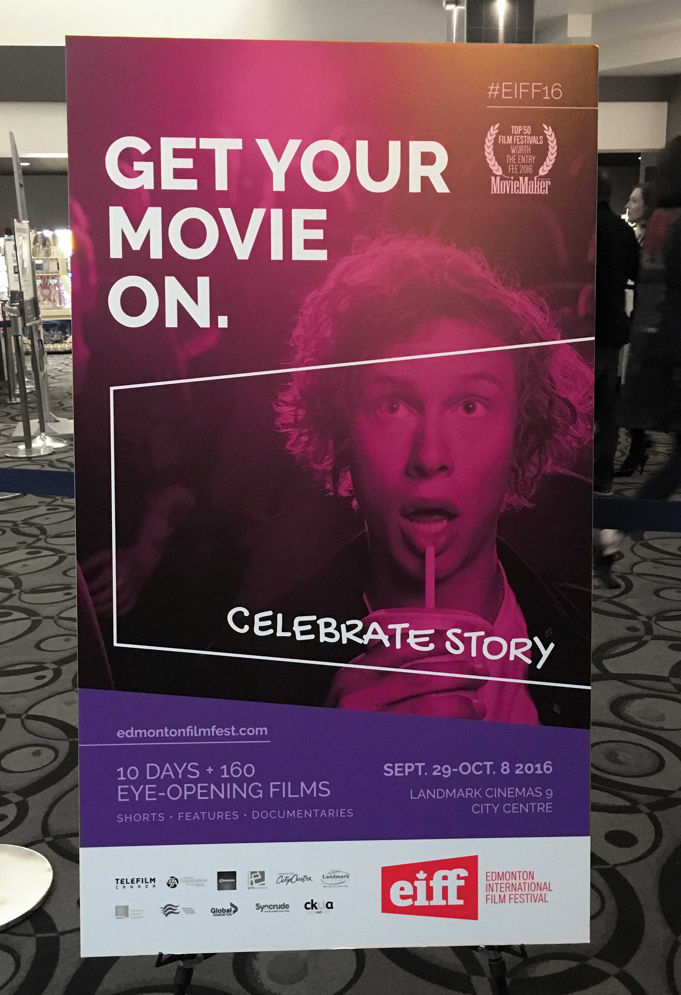 Edmonton International Film Festival - Theatre Poster