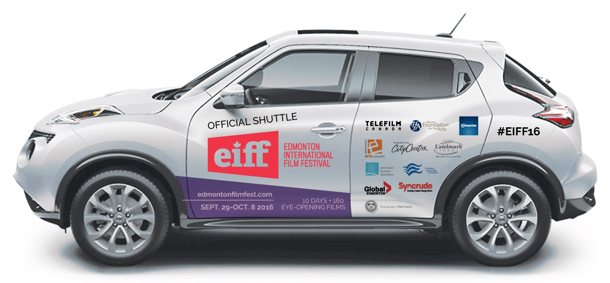 Edmonton International Film Festival - Vehicle Wrap