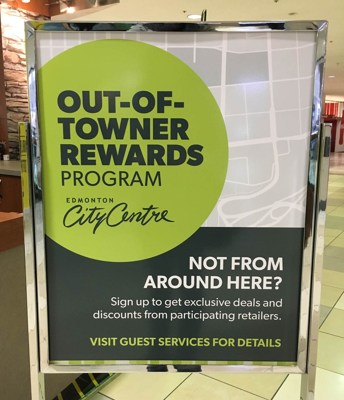 Edmonton City Centre Out-of-Towner Rewards Program