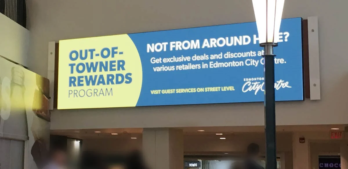 Edmonton City Centre Out-of-Towner Rewards Program