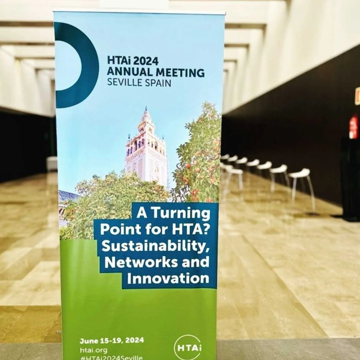 HTAi AM24 banner stand