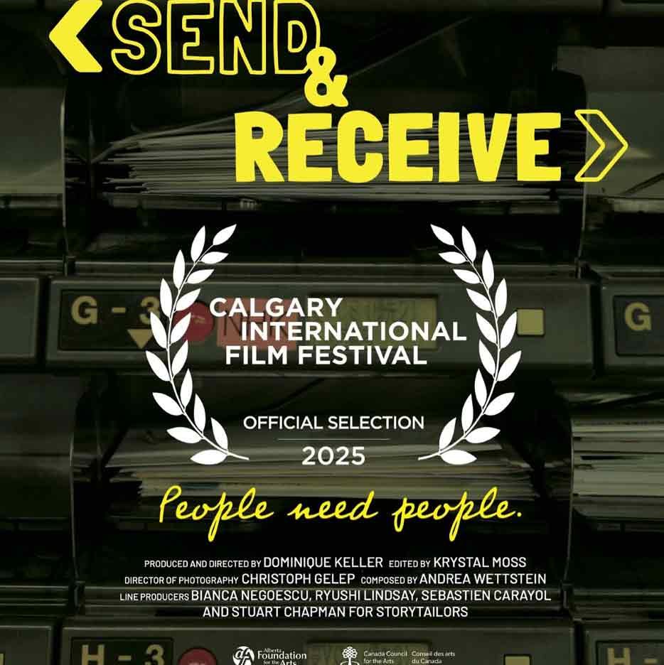 Documentary title graphics and poster