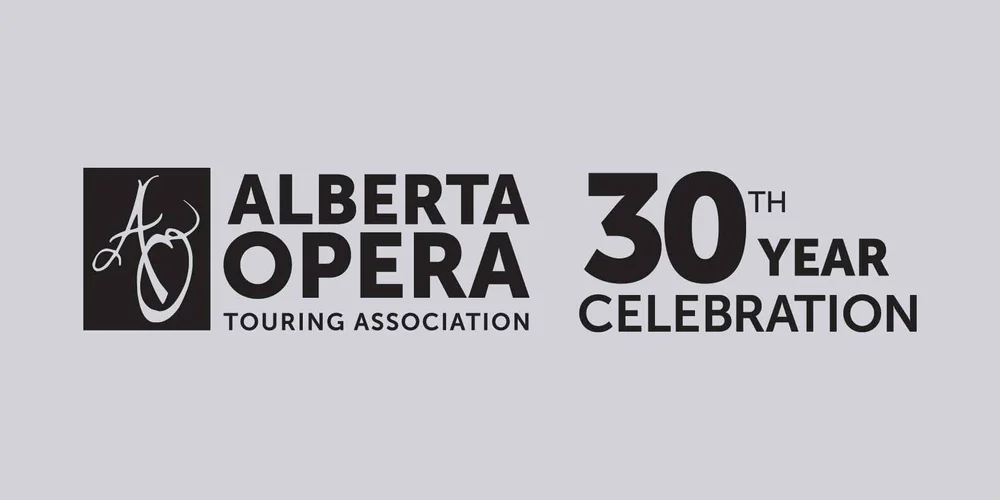 Alberta Opera 30th Anniversary Logo — Bucketduck Inc.