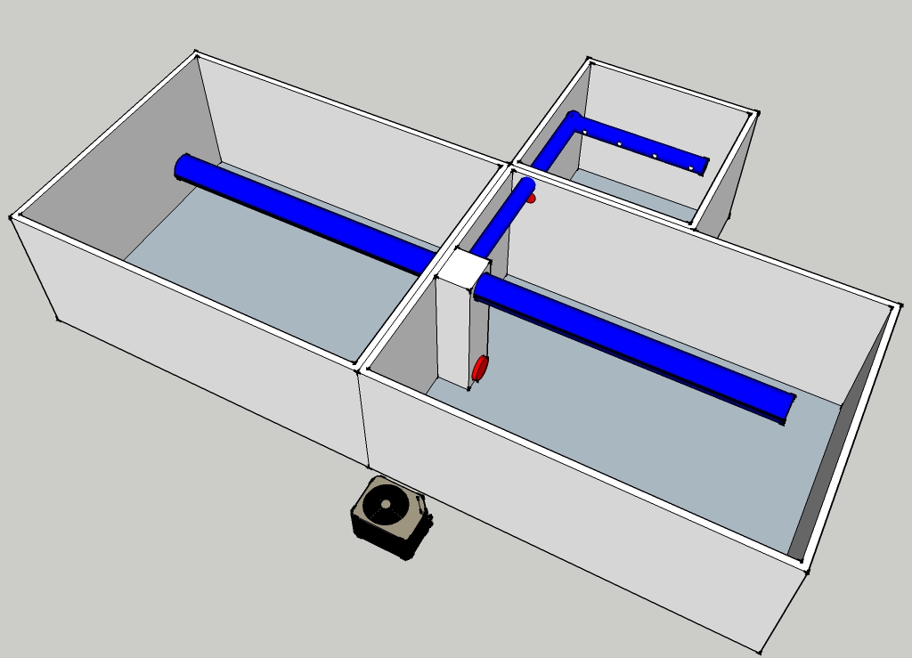 Damper Package with a Secondary Room