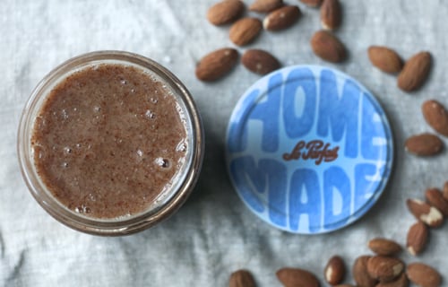 Homemade Organic Raw Almond Butter!