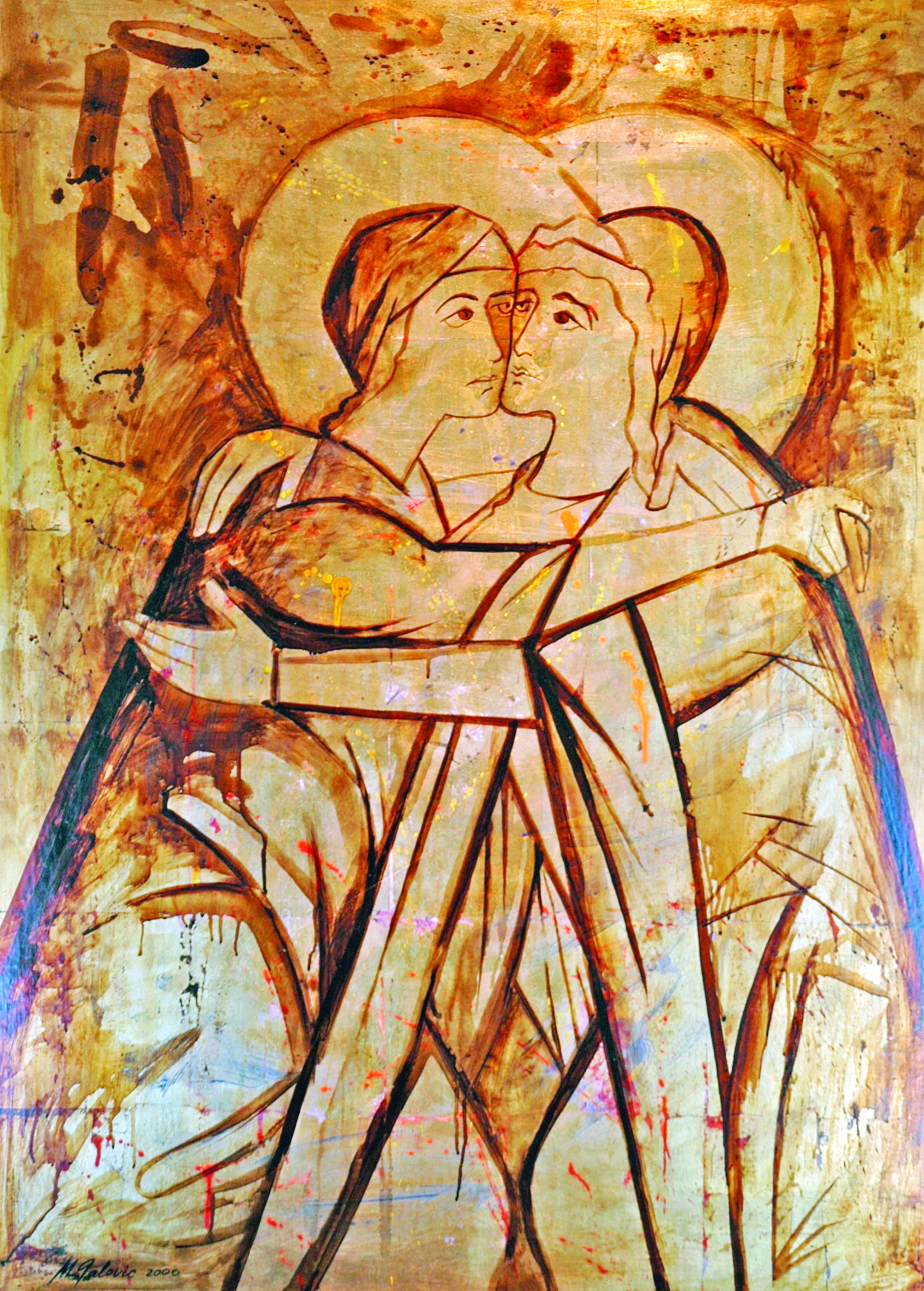 The Visitation Icon, Michael Galovic, The Hermitage, Mittagong