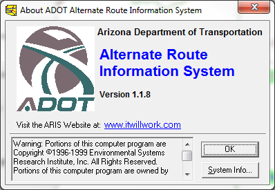 Alternate Route Information System 