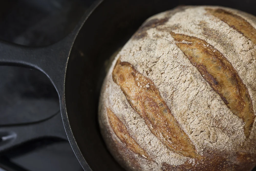 The 9th Day of Christmas: Naturally Leavened French Country Bread