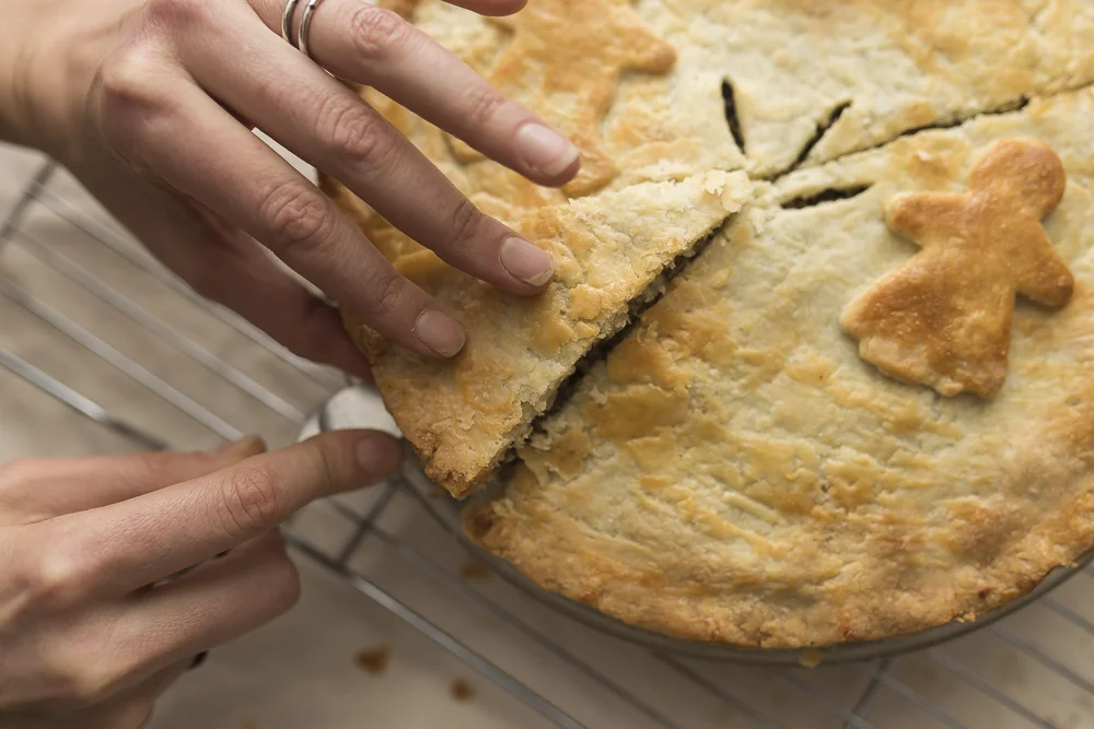 The 12th Day of Christmas: Mushroom Tourtière