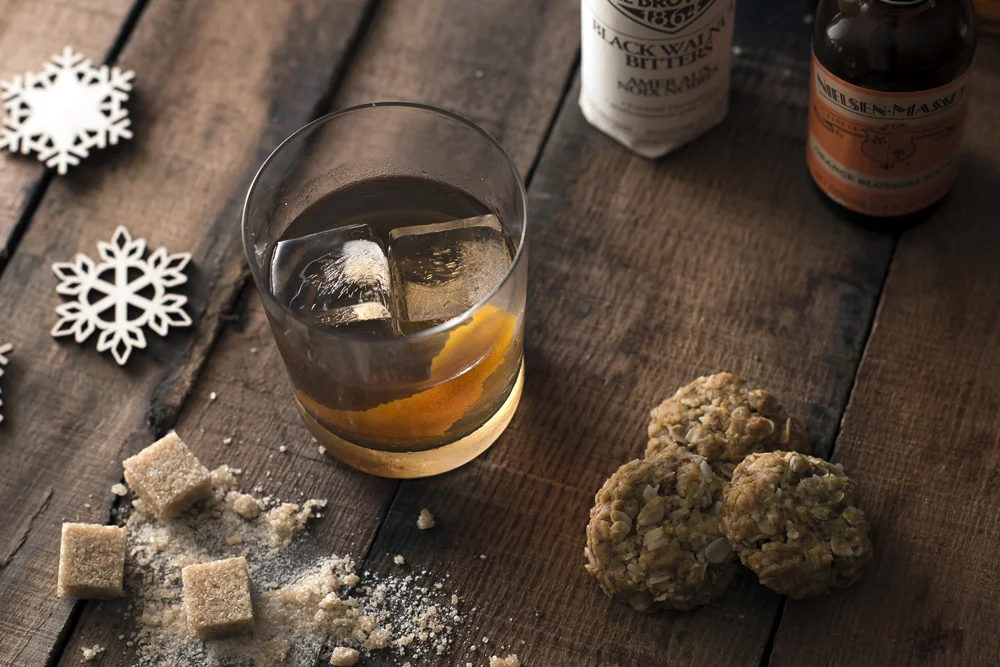 Old Fashioned with Black Walnut Bitters