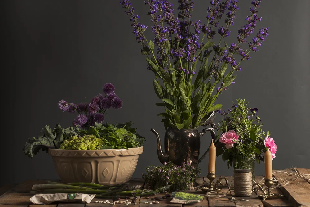 Herb Bouquets & Spring Market Greens