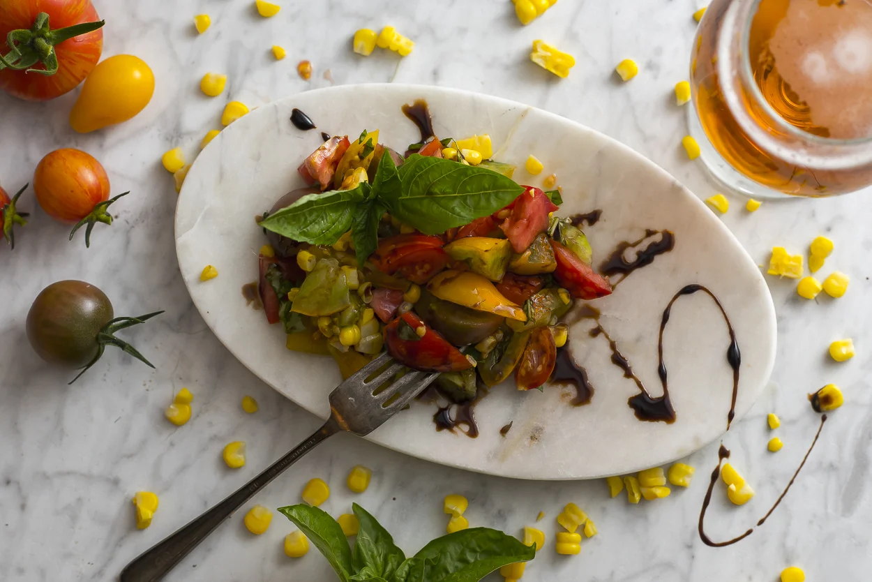 Tomato & Sweet Corn Salad