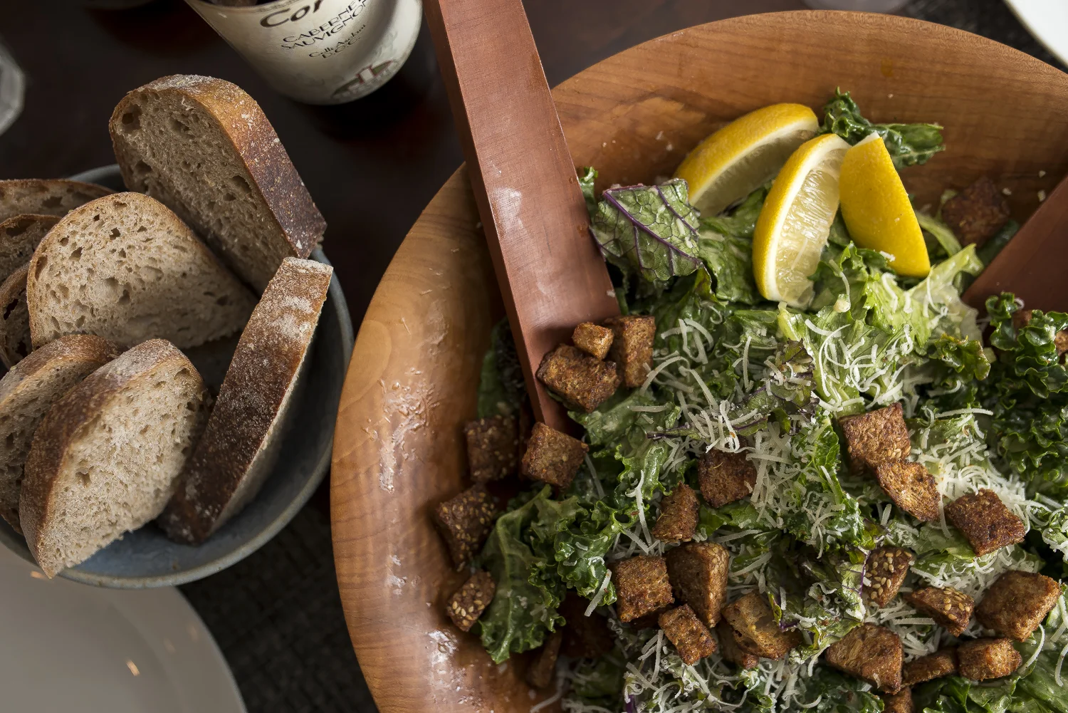 A New Year Tradition with Classic Caesar Salad