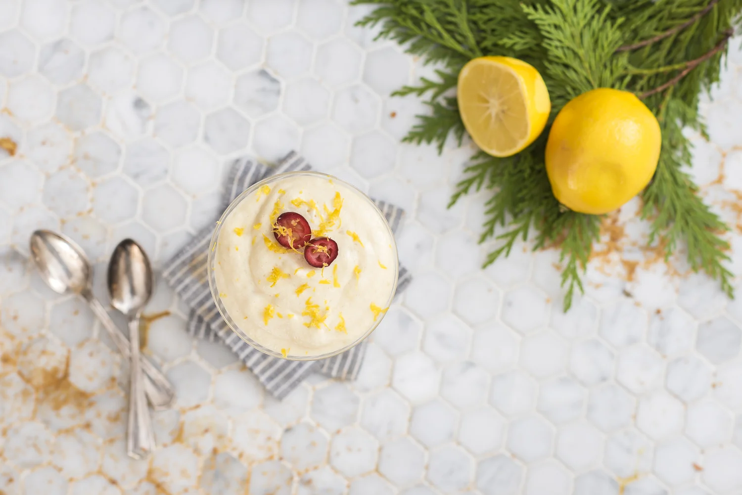 Myer Lemon Coconut Moussé