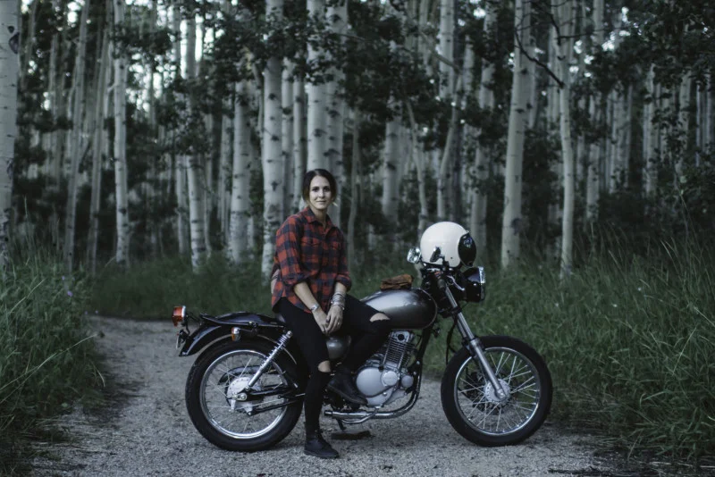 Molly Pacitti: A group of women riders who just want to ride together and share adventures together. It’s really fun. I just moved to Salt Lake City, so The Litas have really helped me meet friends who want to go explore Utah together on motorcycles.