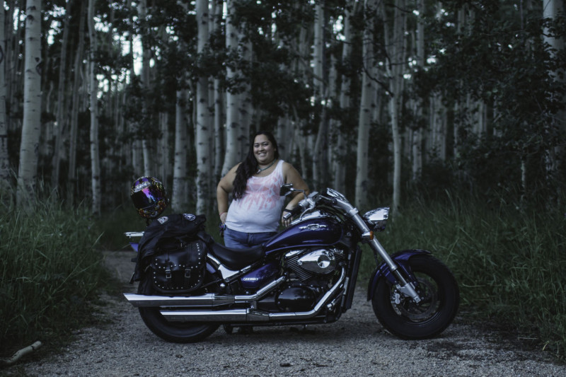 Katy Manch: It’s a nice way to get out with girls who ride. I was really lonely and since I started riding with The Litas I’ve just been really happy.