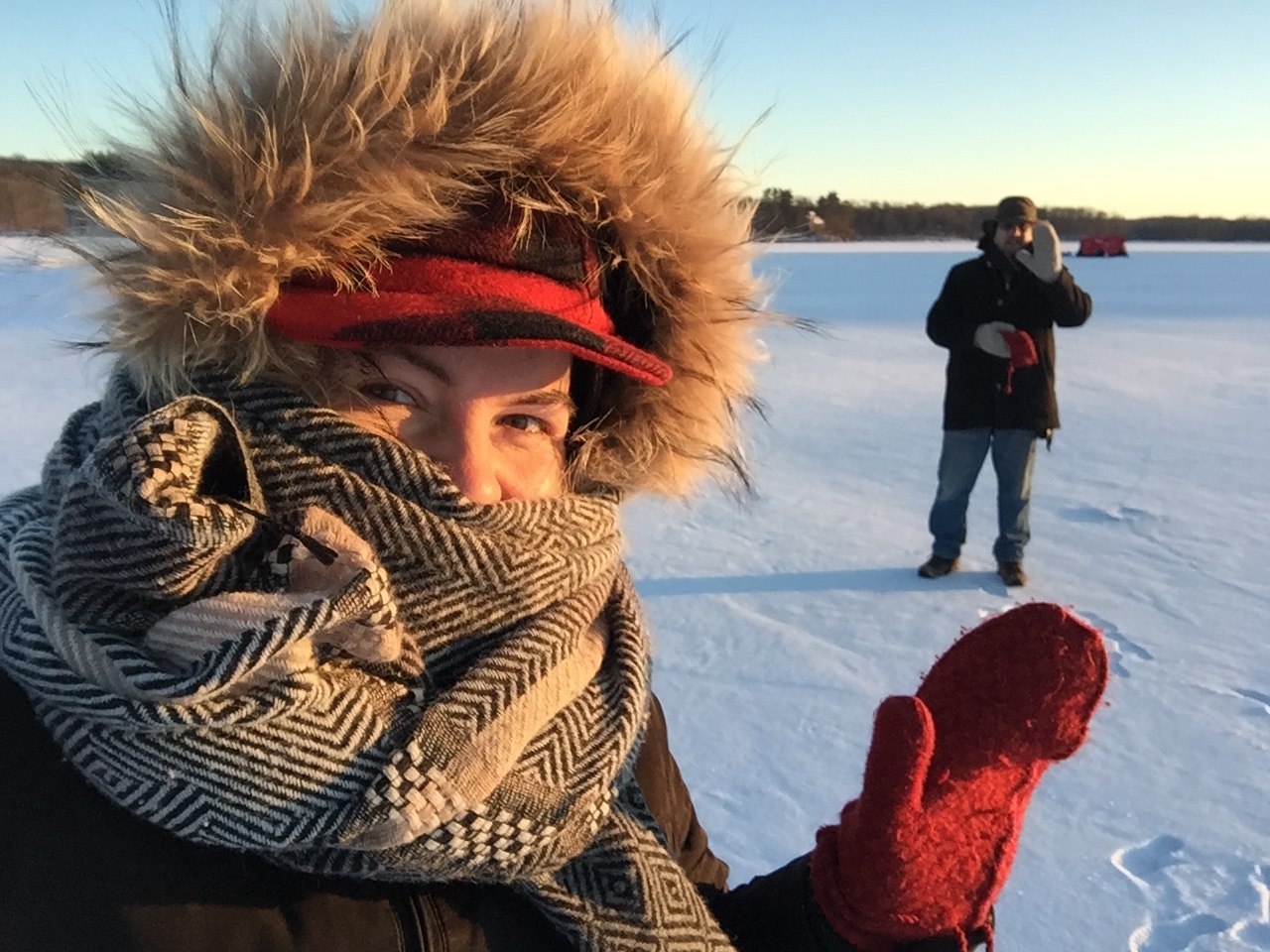 Starting our New Year's walk