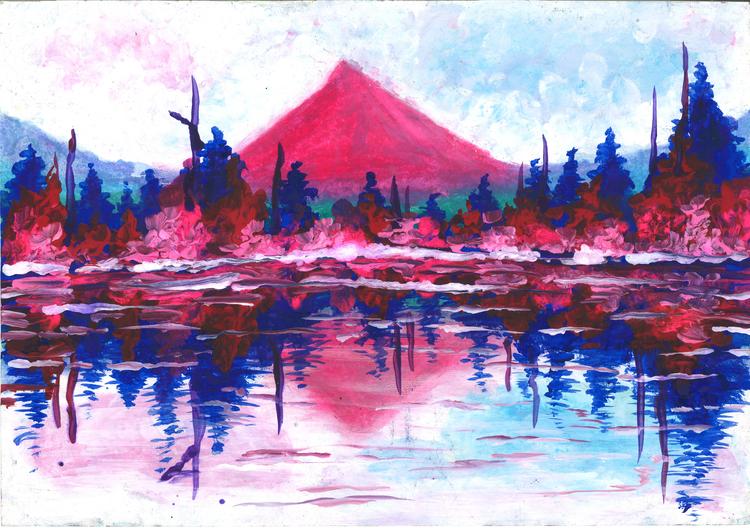 Image of a painting of a landscape.