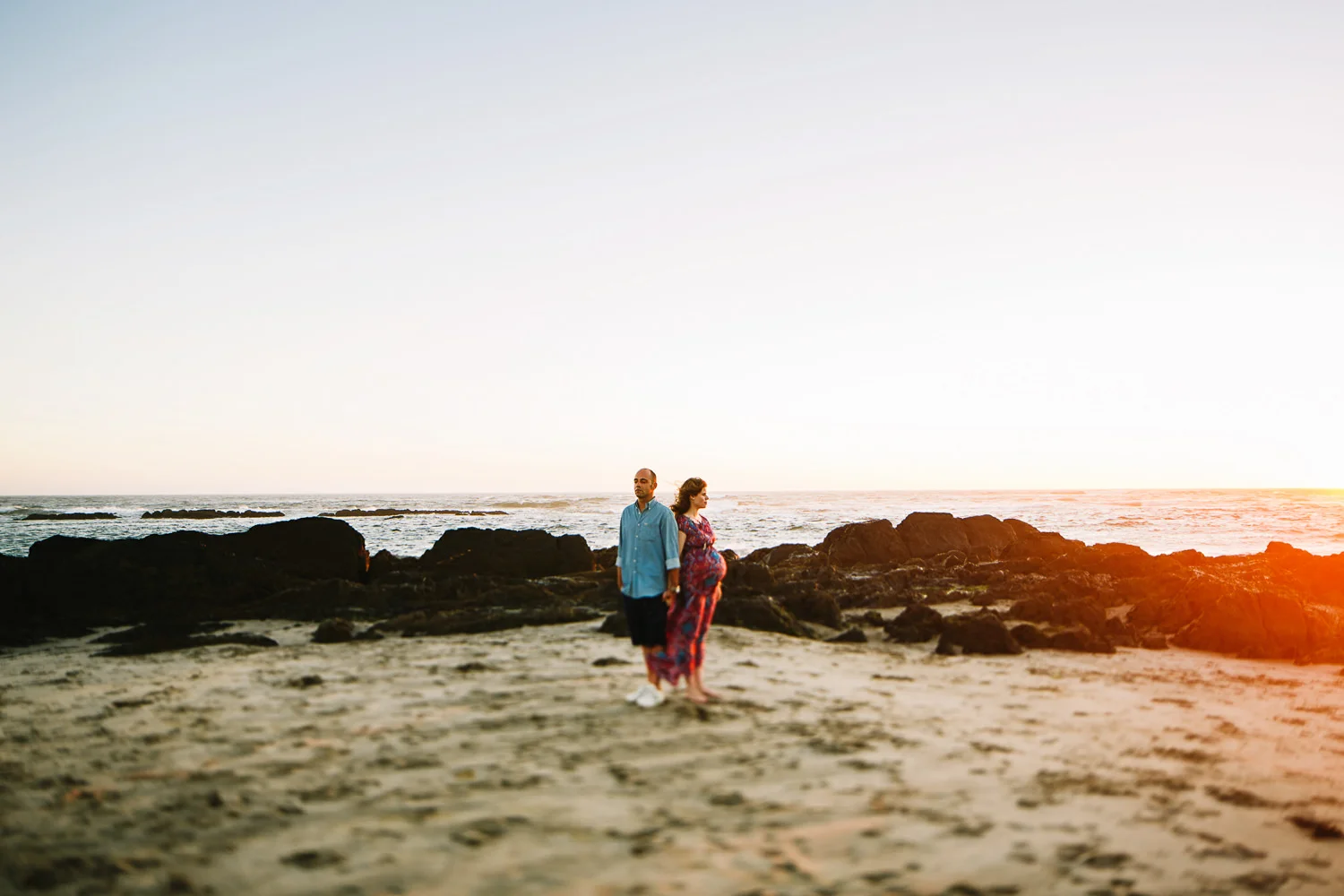 Sessão grávida Praia Porto Arte magna Fotografia