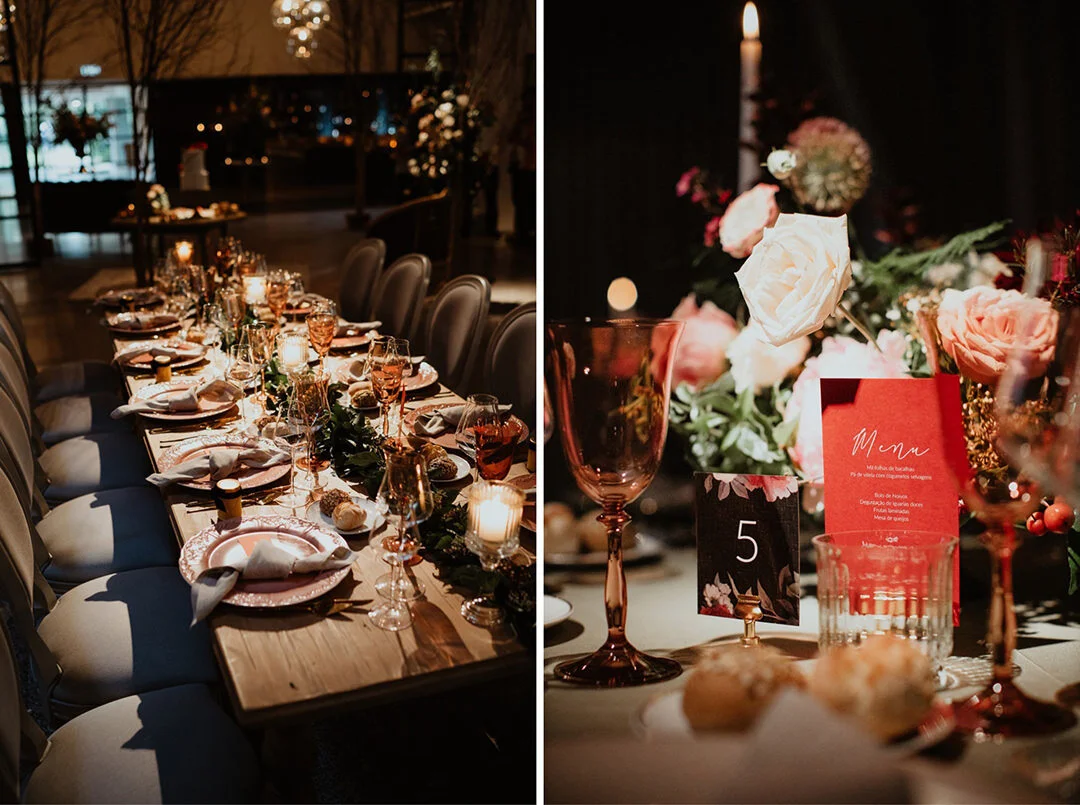 industrial wedding decor