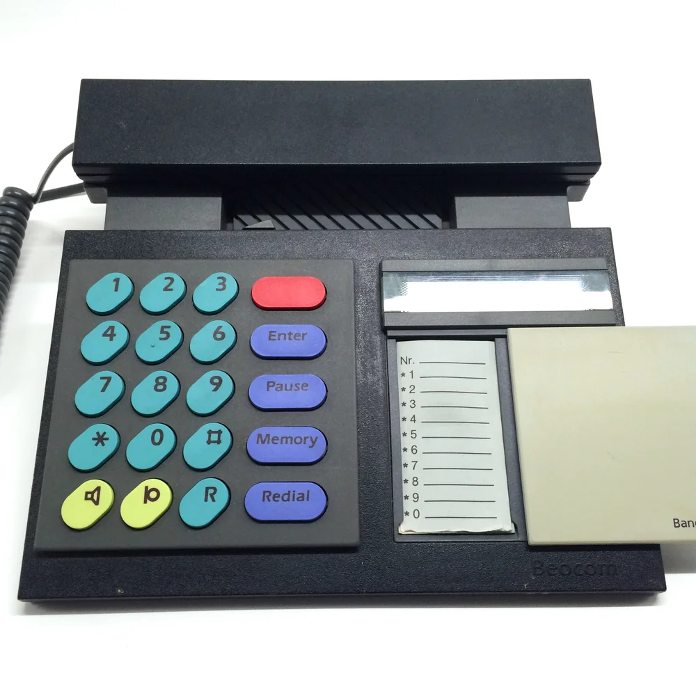 Bang & Olufsen Beocom 2000, 1986 Telephone -diverse colors! — BURNRATE